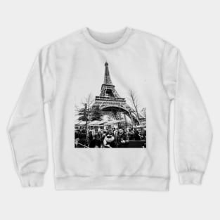 Eiffel Tower Street photography Crewneck Sweatshirt